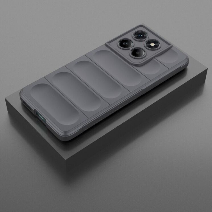Защитный чехол Deexe Terra Case для Motorola Edge 60 / Edge 60 Fusion - Dark Grey: фото 2 из 4
