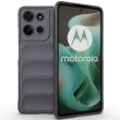 Защитный чехол Deexe Terra Case для Motorola Moto G75 - Dark Grey (367849DH)