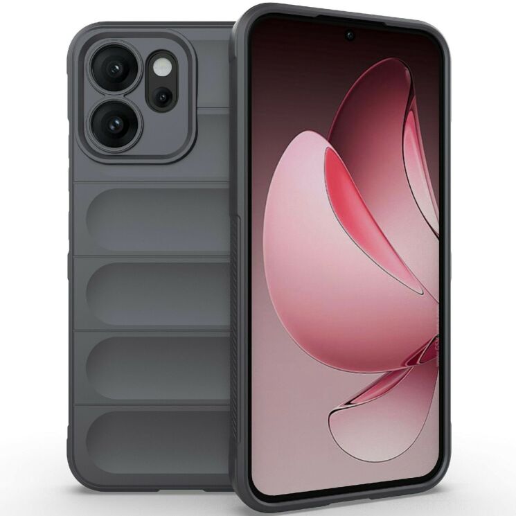 Захисний чохол Deexe Terra Case для OPPO Reno 14 5G - Dark Grey: фото 1 з 4
