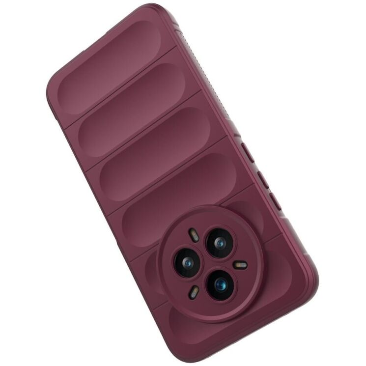 Защитный чехол Deexe Terra Case для Realme 14 Pro Plus - Wine Red: фото 3 из 6