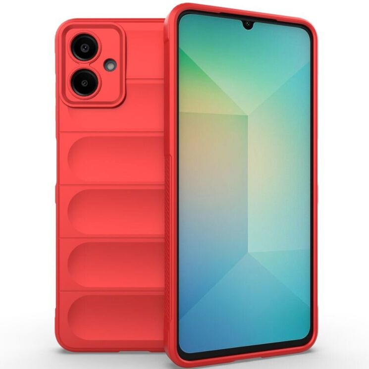 Защитный чехол Deexe Terra Case для Samsung Galaxy A06 (A065) - Red: фото 1 из 9