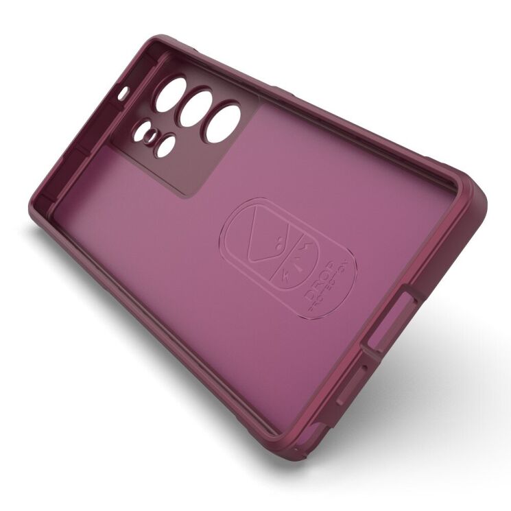 Защитный чехол Deexe Terra Case для Samsung Galaxy S25 Ultra (S938) - Wine Red: фото 2 из 6