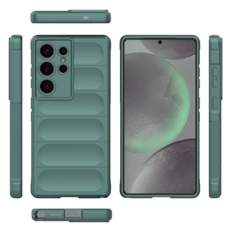 Защитный чехол Deexe Terra Case для Samsung Galaxy S25 Ultra (S938) - Wine Red: фото 6 из 6
