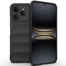 Силіконовий (TPU) чохол Deexe Terra Case для TECNO Spark 40 - Black: фото 1 з 9
