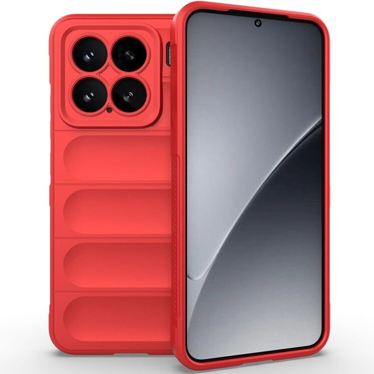 Захисний чохол Deexe Terra Case для Xiaomi 15 - Red: фото 1 з 6
