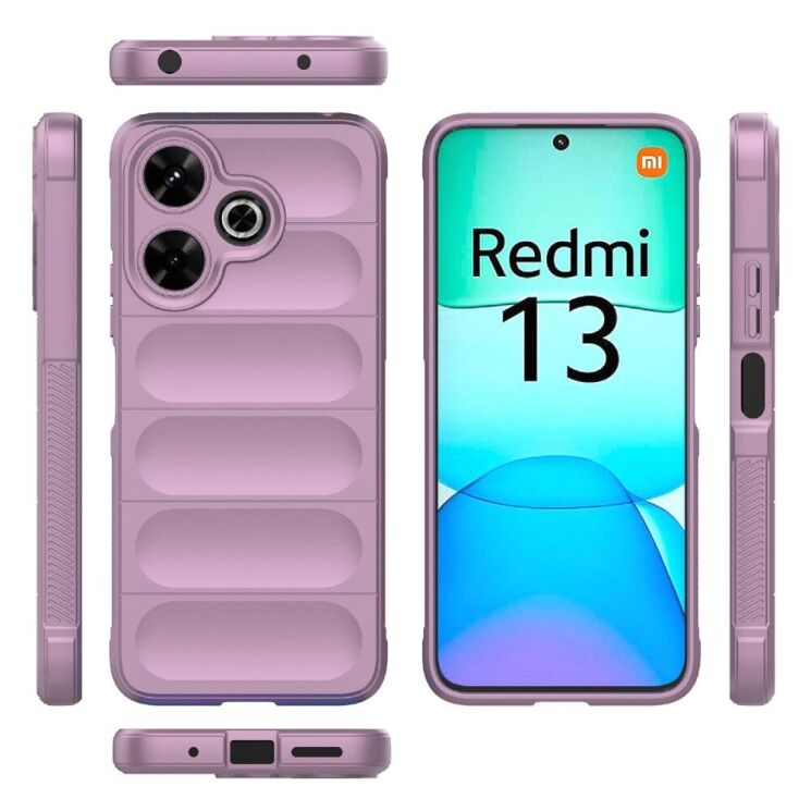 Захисний чохол Deexe Terra Case для Xiaomi Redmi 13 - Black: фото 9 з 9