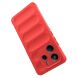 Защитный чехол Deexe Terra Case для Xiaomi Redmi Note 14 5G - Red (373321R). Фото 4 из 10