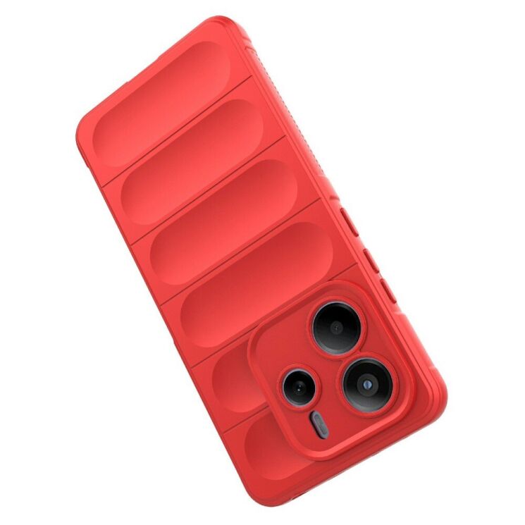 Защитный чехол Deexe Terra Case для Xiaomi Redmi Note 14 5G - Red: фото 4 из 10