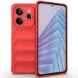 Защитный чехол Deexe Terra Case для Xiaomi Redmi Note 14 5G - Red (373321R)