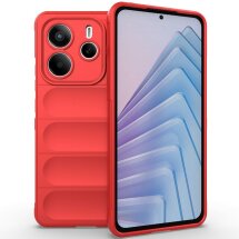 Защитный чехол Deexe Terra Case для Xiaomi Redmi Note 14 5G - Red: фото 1 из 10