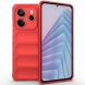 Защитный чехол Deexe Terra Case для Xiaomi Redmi Note 14 5G - Red (373321R). Фото 1 из 10