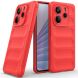 Защитный чехол Deexe Terra Case для Xiaomi Redmi Note 14 5G - Red (373321R). Фото 2 из 10