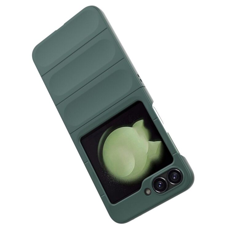Защитный чехол Deexe Terra Case (FF) для Samsung Galaxy Flip 6 - Green: фото 3 из 8