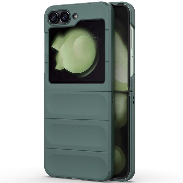 Защитный чехол Deexe Terra Case (FF) для Samsung Galaxy Flip 6 - Green: фото 2 из 8
