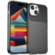 Захисний чохол Deexe Thunder Series для Apple iPhone 15 Plus - Black (329419B)