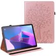 Захисний чохол Deexe Tree Print для Lenovo Tab P11 Pro Gen 2 - Rose Gold (312114RG)