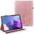 Захисний чохол Deexe Tree Print для Lenovo Tab P11 Pro Gen 2 - Rose Gold: фото 1 з 11