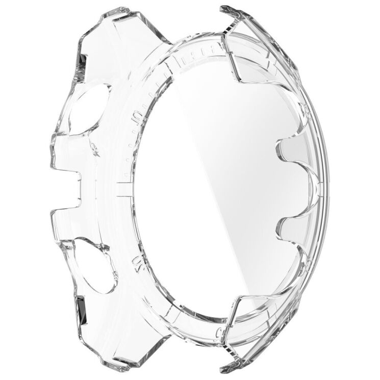 Защитный чехол Deexe Watch Case для Garmin Fenix 8 (43mm) - Transparent: фото 3 из 7