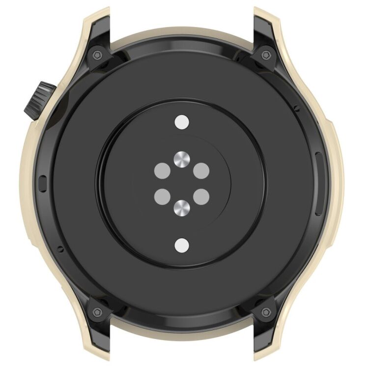 Защитный чехол Deexe Watch Case для Xiaomi Amazfit GTR 4 - Ivory White: фото 5 из 8