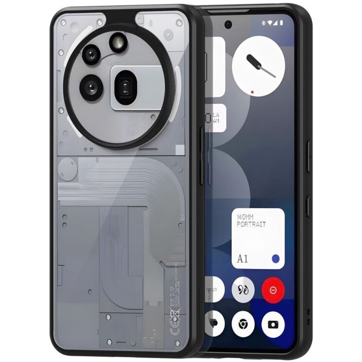 Защитный чехол DUX DUCIS Aimo Series (V2) для Nothing Phone (3a) Pro - Black: фото 1 из 6