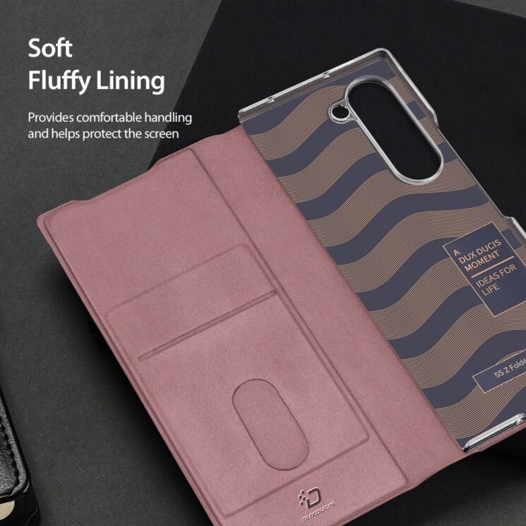 Защитный чехол DUX DUCIS Bril Series для Samsung Galaxy Fold 6 - Black: фото 10 из 13