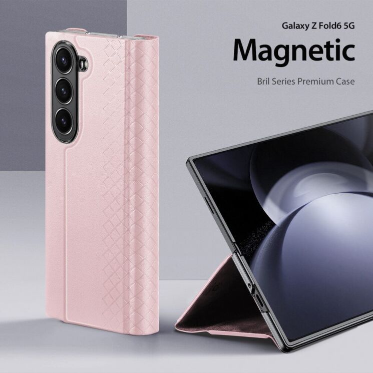 Защитный чехол DUX DUCIS Bril Series для Samsung Galaxy Fold 6 - Black: фото 3 из 13