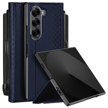 Защитный чехол DUX DUCIS Bril Series (S Pen) для Samsung Galaxy Fold 6 - Blue: фото 1 из 12