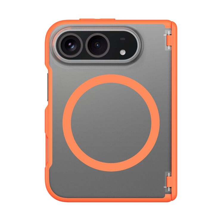 Захисний чохол Dux Ducis Expn Series Magnetic (FF) для iPhone Duo - Orange (435006O) Захисний чохол Dux Ducis Expn Series Magnetic (FF) для iPhone Duo - Orange: фото 3 з 12