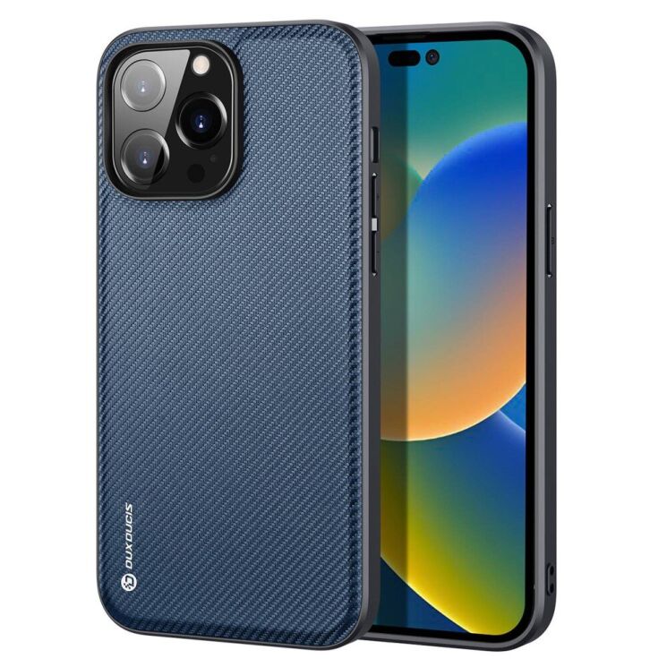 Захисний чохол DUX DUCIS FINO Series для Apple iPhone 14 Pro Max - Blue: фото 1 з 9