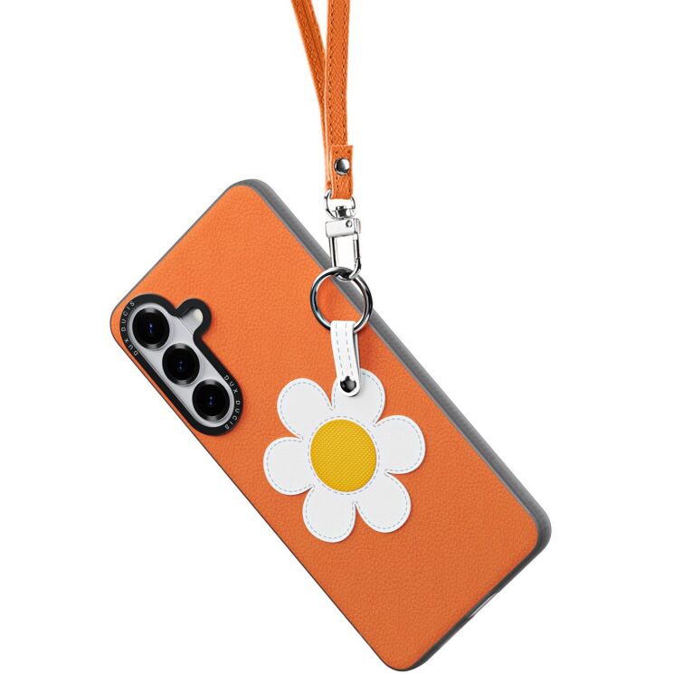 Защитный чехол DUX DUCIS Luvy Series для Samsung Galaxy S26 Plus - Orange: фото 3 из 13