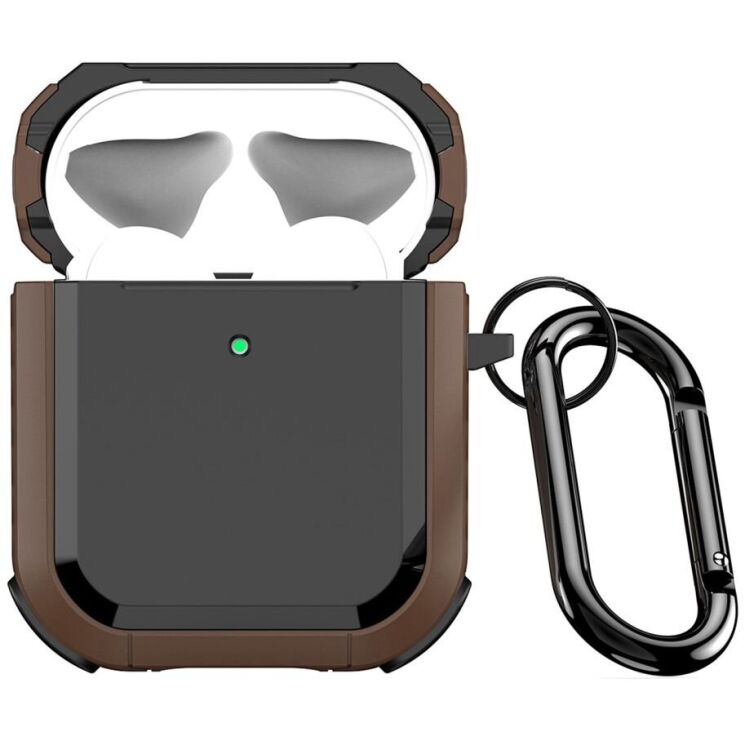 Защитный чехол DUX DUCIS PECA Series для Apple AirPods 1 / 2 - Khaki: фото 1 из 18