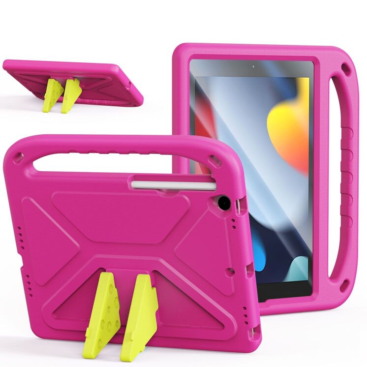 Защитный чехол DUX DUCIS Puff Series для Apple iPad 10.2 7/8/9 Gen (2019/2020/2021) - Pink: фото 1 из 9