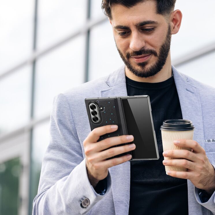 Защитный чехол Dux Ducis STEX Series для Samsung Galaxy Fold 7 - Black: фото 12 из 12