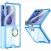 Защитный чехол GKK Aero Pulse для Samsung Galaxy Flip 8 - Transparent Blue: фото 1 из 6