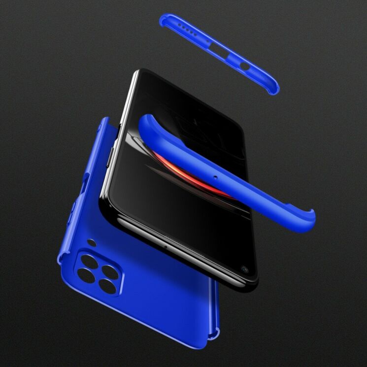 Захисний чохол GKK Double Dip Case для Huawei P40 Lite - Blue: фото 4 з 8