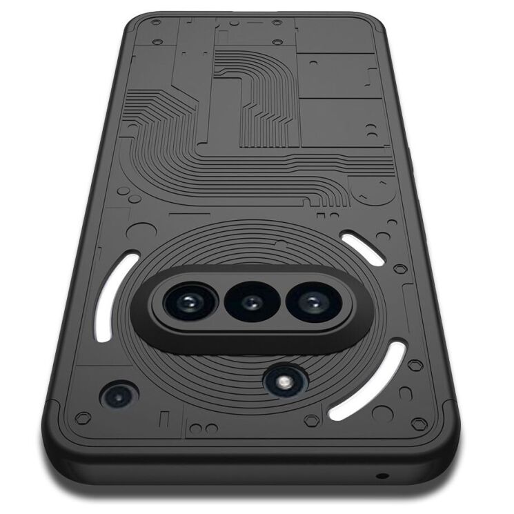 Защитный чехол GKK Double Dip Case для Nothing Phone (3a) - Black: фото 3 из 8
