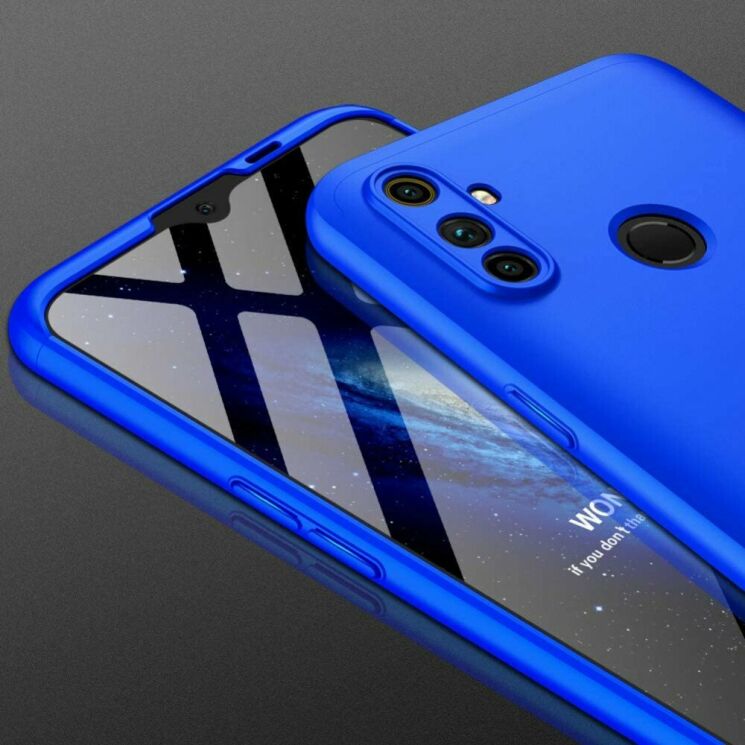 Защитный чехол GKK Double Dip Case для Realme C3 - Blue: фото 6 из 6