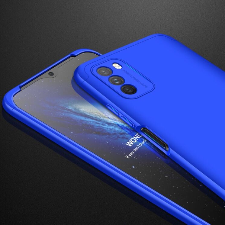 Захисний чохол GKK Double Dip Case для Xiaomi Redmi 9T - Blue: фото 5 з 14