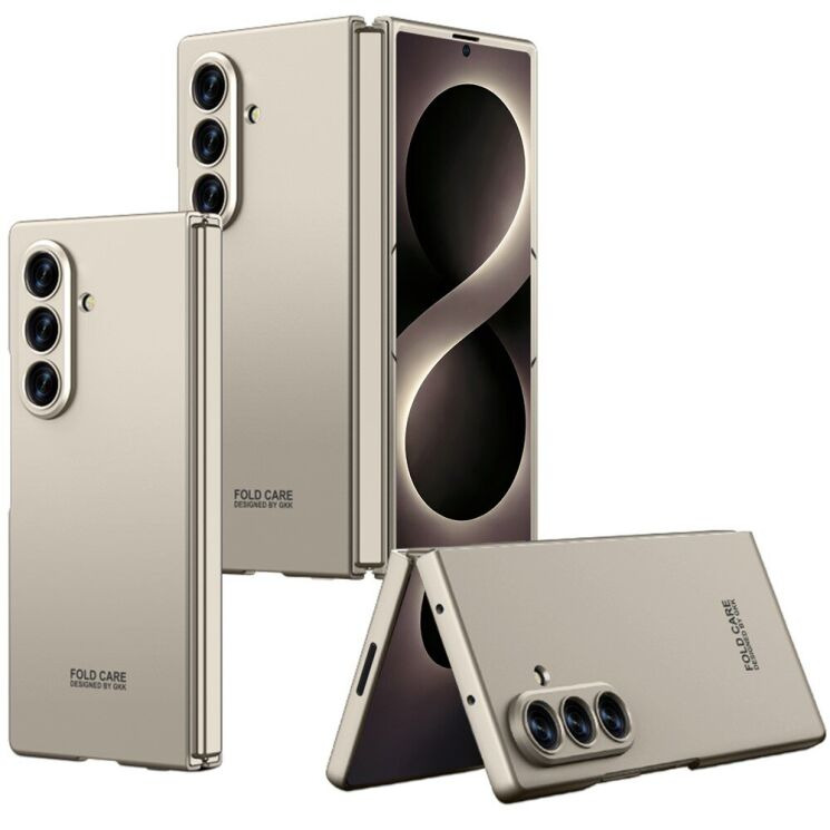 Защитный чехол GKK Hard Slim Case для Samsung Galaxy Fold 8 Ultra - Titanium Grey (424026TH) Защитный чехол GKK Hard Slim Case для Samsung Galaxy Fold 8 Ultra - Titanium Grey: фото 1 из 7