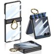 Захисний чохол GKK Hinge Ring для Samsung Galaxy Flip 7 - Black (383952B)