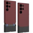 Защитный чехол GKK Magnetic Dip Case для Samsung Galaxy S24 Ultra (S928) - Red / Black (346948BR)