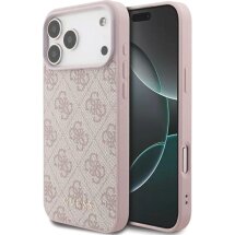 Захисний чохол Guess 4G Classic для iPhone 18 Pro / 17 Pro (GUHCP18LG4GFPI) - Pink: фото 1 з 7