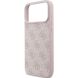 Захисний чохол Guess 4G Classic для iPhone 18 Pro / 17 Pro (GUHCP18LG4GFPI) - Pink (423744P). Фото 5 з 7