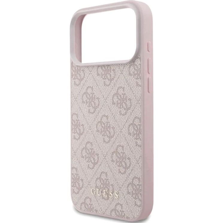 Захисний чохол Guess 4G Classic для iPhone 18 Pro / 17 Pro (GUHCP18LG4GFPI) - Pink (423744P) Захисний чохол Guess 4G Classic для iPhone 18 Pro / 17 Pro (GUHCP18LG4GFPI) - Pink: фото 5 з 7