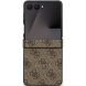 Захисний чохол Guess 4G Classic MagSafe для Samsung Galaxy Flip 7 (GUHMZF7P4MSEGCW) - Brown (383976Z). Фото 2 з 8