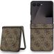 Захисний чохол Guess 4G Classic MagSafe для Samsung Galaxy Flip 7 (GUHMZF7P4MSEGCW) - Brown (383976Z). Фото 1 з 8