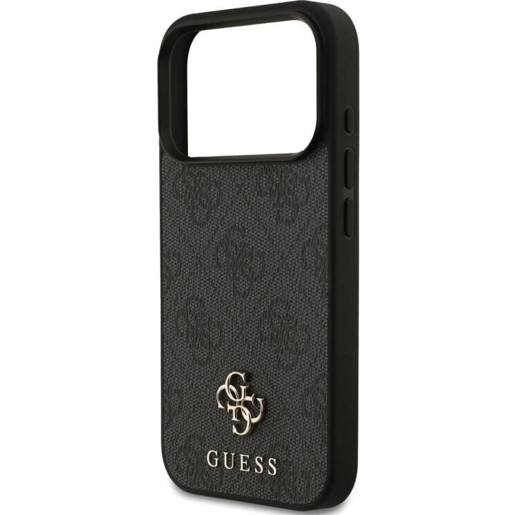 Захисний чохол Guess 4G Small Classic Logo MagSafe для iPhone 17 Pro (GUHMP17LP4SM4MK) - Black: фото 6 з 9
