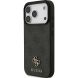 Захисний чохол Guess 4G Small Classic Logo MagSafe для iPhone 17 Pro (GUHMP17LP4SM4MK) - Black (403267B). Фото 3 з 9