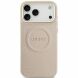 Захисний чохол Guess Peony Hot Stamp MagSafe для iPhone 17 Pro Max (GUHMP17XPSAMSECP) - Pink (411145P). Фото 3 з 4