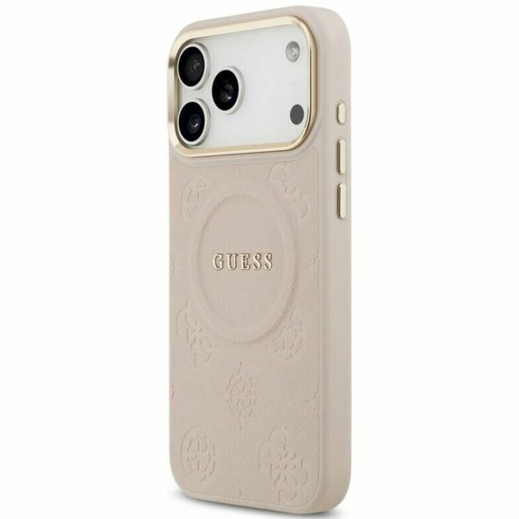 Захисний чохол Guess Peony Hot Stamp MagSafe для iPhone 17 Pro Max (GUHMP17XPSAMSECP) - Pink (411145P) Захисний чохол Guess Peony Hot Stamp MagSafe для iPhone 17 Pro Max (GUHMP17XPSAMSECP) - Pink: фото 2 з 4